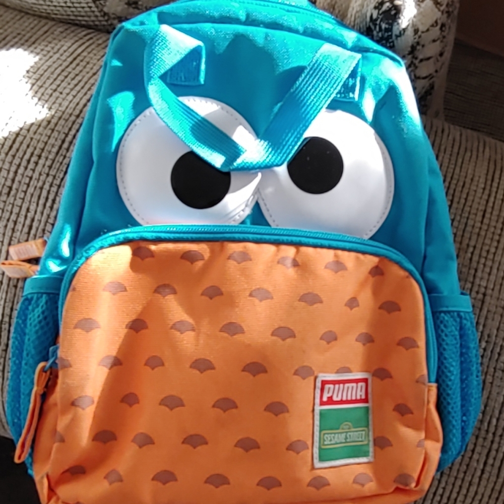 Puma Sesame Street Cookie Monster Bookbag